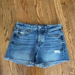 Rag & Bone Dre Low-Rise Shorts, size 25